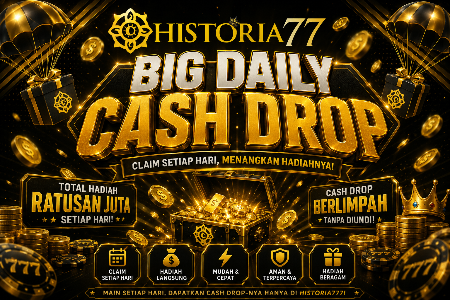 Promo BIG DAILY CASHDROP