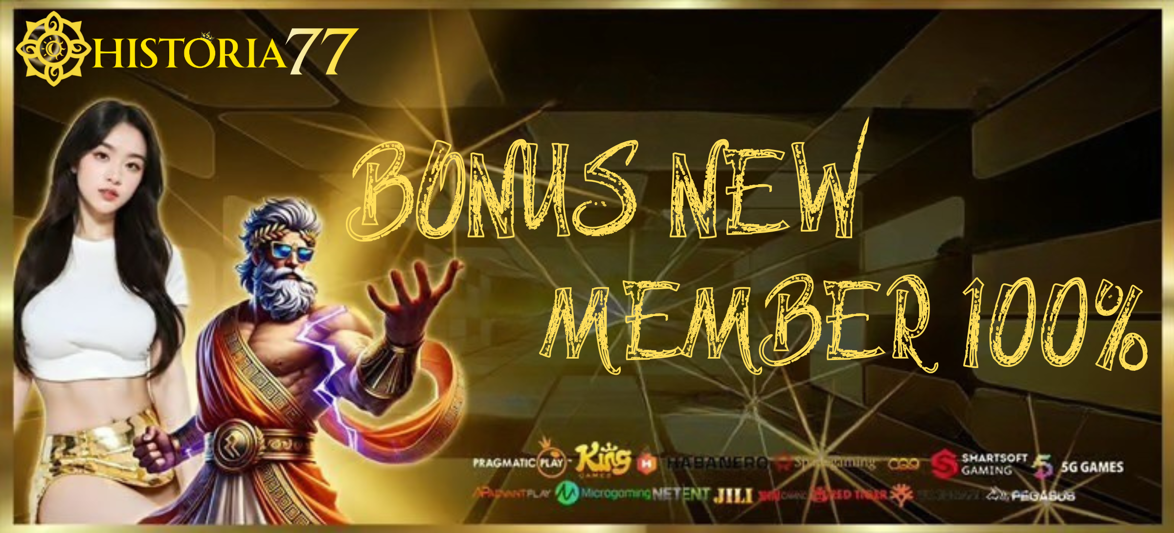 Promo WELCOME BONUS 100%