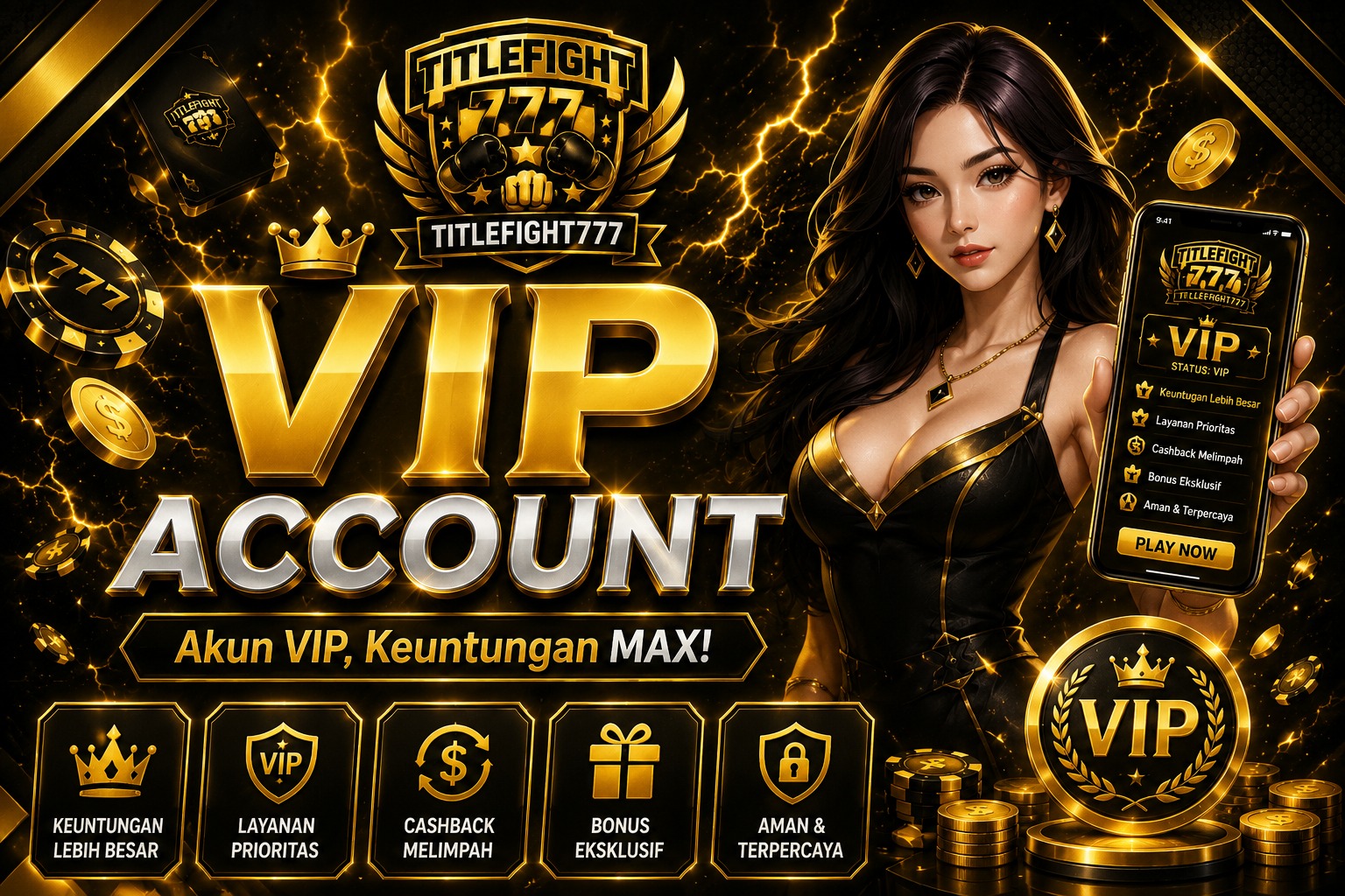 ACCOUNT VIP